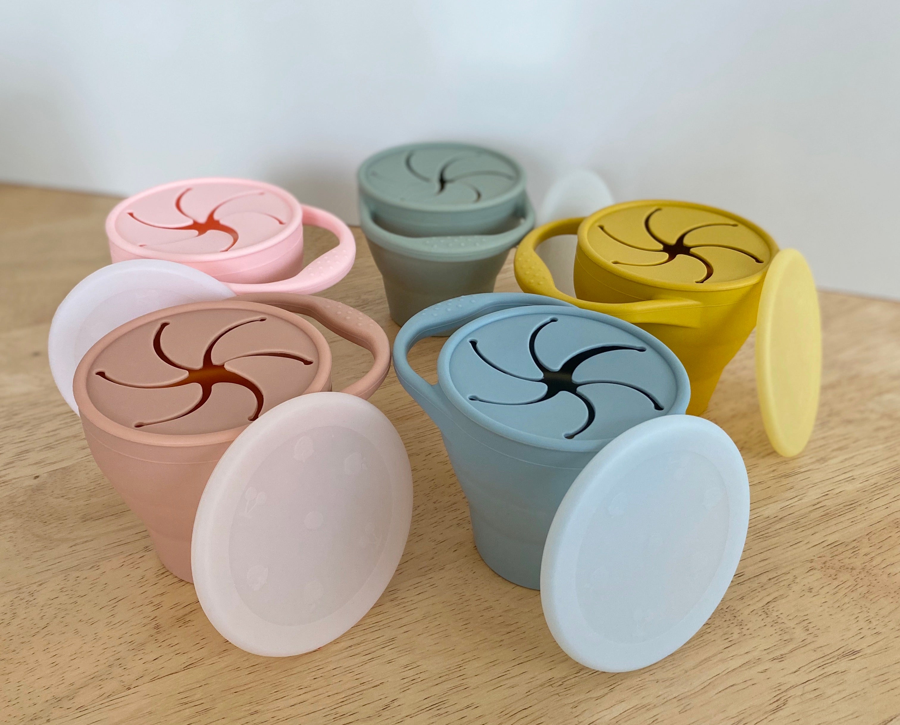 Silicone shop snack cup